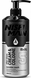NISHMAN NISHMAN אפטר שייב קרם 51 InvisibleTouch