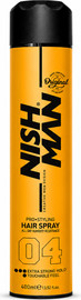NISHMAN NISHMAN Pro-Styling Hair Spray 04 – Extra Strong Hold ספריי לשיער