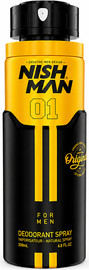 NISHMAN NISHMAN Deodorant Spray 01 – For Men דאו ספריי
