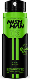 NISHMAN NISHMAN Deodorant Spray 03 – For Men דאו ספריי