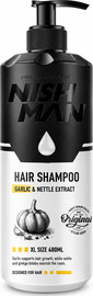 NISHMAN NISHMAN Hair Shampoo – Garlic & Nettle Extract שמפו
