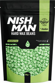 NISHMAN NISHMAN Hard Wax Beans Azulen – שעווה מקצועית להסרת שיער