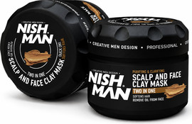 NISHMAN NISHMAN Scalp & Face Clay Mask – Two In One מסכת חימר