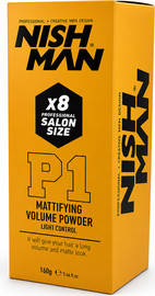 NISHMAN NISHMAN P1 Mattifying Volume Powder – Salon Size אבקת נפח