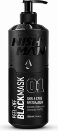 NISHMAN NISHMAN Black Mask 01 – Peel-Off Black Mask מסכה
