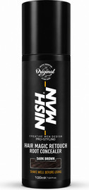 NISHMAN NISHMAN Hair Magic Retouch Root Concealer – Dark Brown צבע שורשים