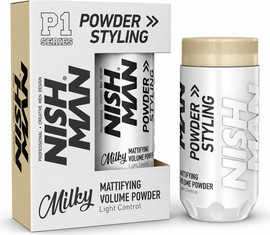 NISHMAN NISH MAN P1 Milky Mattifying Volume Powder – Light Control אבקת נפח