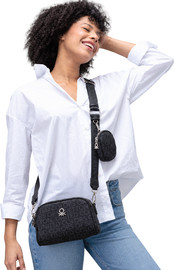 BENETTON תיק אישה של המותג Bentton מדגם BNT-1278/BLK
