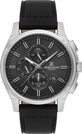 Daniel Klein שעון גבר Daniel Klein Exclusive DK.1.14349-1 – שחור קלאסי עם רצועת עור