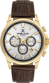 Daniel Klein Daniel Klein Exclusive DK.6.14441-6 שעון גבר יוקרתי בצבע זהב