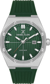 Daniel Klein שעון גבר Daniel Klein DK.1.14338-2 – כסף לוח ירוק