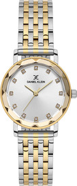 Daniel Klein שעון נשים Daniel Klein DK.6.14318-3 דו-גווני כסף וזהב