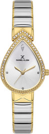 Daniel Klein שעון נשים Daniel Klein DK.1.14331-5 דו-גווני כסף וזהב