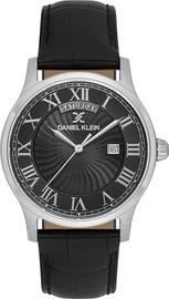 Daniel Klein שעון גבר Daniel Klein DK.1.14336-2 – כסף לוח שחור