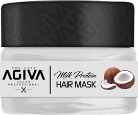AGIVA מסכת שיער עם חלבון חלב 350 מ"ל Agiva Hair Mask Milk Protein