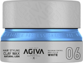 AGIVA קרם סיבים לשיער Agiva Natural Look White 06 155mL אגיבה