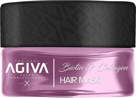 AGIVA מסכת שיער עם ביוטין וקולגן 350 מ"ל Agiva Hair Mask Biotin & Collagen