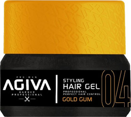 AGIVA Agiva Styling Hair Gel Gum Gold 04 200ml - עיצוב גמיש עם נגיעה של יוקרה