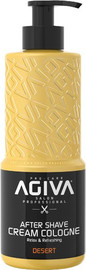 AGIVA קרם לאחר גילוח Agiva After Shave Cream Cologne 400ml בניחוח Desert