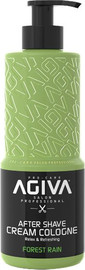 AGIVA קרם לאחר גילוח Agiva After Shave Cream Cologne 400ml בניחוח Forest Rain