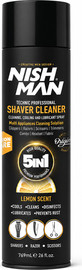 NISHMAN ספריי מקצועי לניקוי וחיטוי מכונות תספורת וגילוח