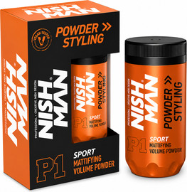 NISHMAN NISHMAN P1 Sport Mattifying Volume Powder – אבקת נפח מט