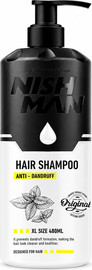 NISHMAN NISHMAN Anti-Dandruff Hair Shampoo 480ml – שמפו מקצועי נגד קשקשים