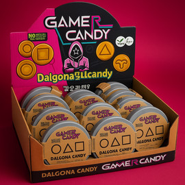 Teimim Squid Games Dalgona Candy סוכריית דלגונה בסגנון משחקי הדיונון