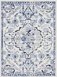 Buona casa שטיח Kashan Blue -Velvet - 120x170