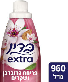 בדין מרכך כביסה אקסטרה סודות הטבע פריחת הדובדבן והשקדים