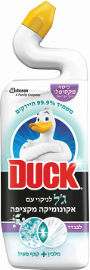 טואלט דאק ג'ל לניקוי עם אקונומיקה מקציפה בניחוח לבנדר