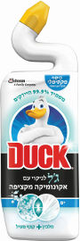 טואלט דאק ג'ל לניקוי עם אקונומיקה מקציפה בניחוח ים