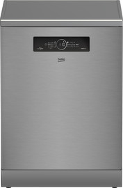 Beko מדיח כלים רחב Beko בקו BDFN36522XQ כסוף