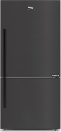Beko מקרר מקפיא תחתון - 580 ליטר Beko בקו CN160236XB נירוסטה מושחרת