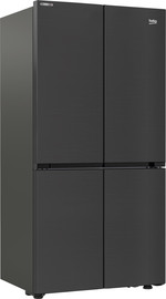 Beko מקרר 4 דלתות - 572 ליטר Beko בקו GN1406226XBR נירוסטה מושחרת