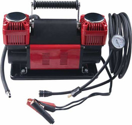 S-Free קומפרסור 2 בוכנות 300 ליטר לדקה 12V מקצועי – לניפוח מהיר לרכב שטח ומשאיות