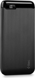 TTEC מטען נייד עם חיבור USB-C ושני חיבורי USB-A בנפח 10K TTEC שחור