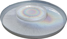 B-DECOR סט צלחות עוגה והגשה 7 חלקים MARTINEZ PEARL