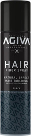 AGIVA ספריי מילוי לשיער בצבע שחור 150 מ"ל Agiva Hair Fiber Spray Black