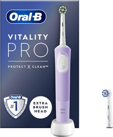 אורל בי מברשת שיניים PRO VITALITY סגול לבן