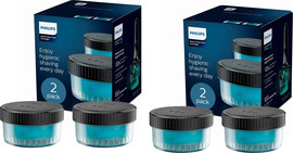 פיליפס מארז 4 נוזל ניקוי וחיטוי למכונת גילוח Philips CC12 פיליפס