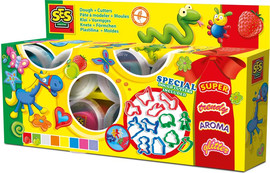 SES Creative חגיגת בצק – מארז 8 מכלים וחותכנים