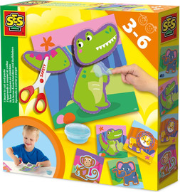 SES Creative הצעד הראשון שלי - גוזרים ומדביקים