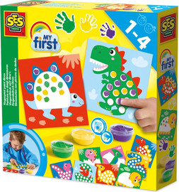 SES Creative היצירה הראשונה שלי – דינוזאורים בטביעות אצבע