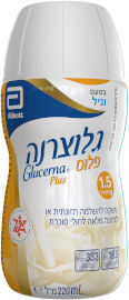 אבוט תזונה גלוצרנה פלוס משקה להשלמה תזונתית מלאה לחולי סכרת