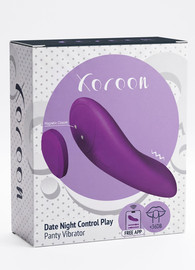 SCALA ויברטור לתחתון עם שלט מרחוק באפליקציה | Control Play Panty Vibrator | ,שחור