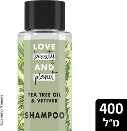 LOVE BEAUTY AND PLANET שמפו עץ התה לאב ביוטי אנד פלאנט
