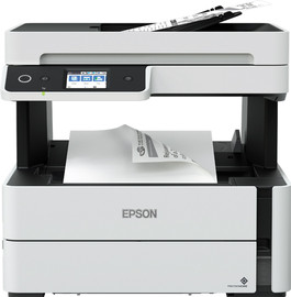 Epson מדפסת אלחוטית משולבת - שחור לבן Epson אפסון EcoTank M3170