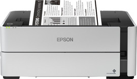 Epson מדפסת בקבוקוני דיו עסקית אלחוטית - שחור לבן Epson אפסון EcoTank M1170