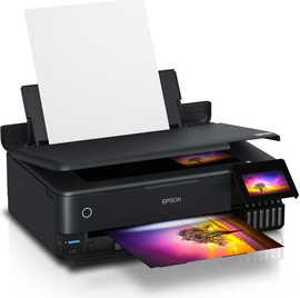 Epson מדפסת A3 הזרקת דיו צבעונית אלחוטית Epson EcoTank Photo L8180